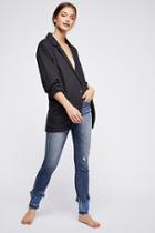 Blank Nyc Blank Nyc Losing It Frayed Skinny Jeans At Free People